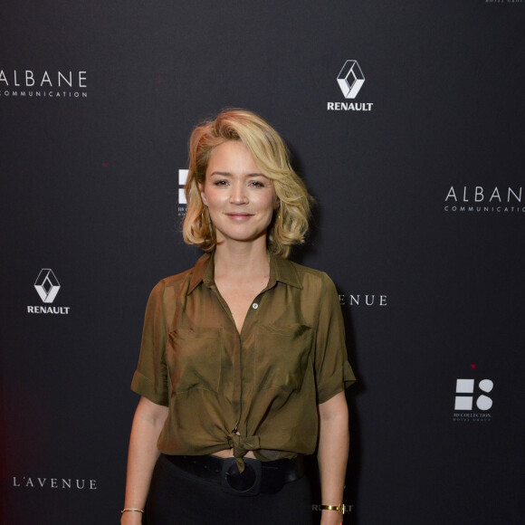 Virginie Efira lors de la soirée AClub au restaurant L'Avenue, Paris, le 14 janvier 2016.