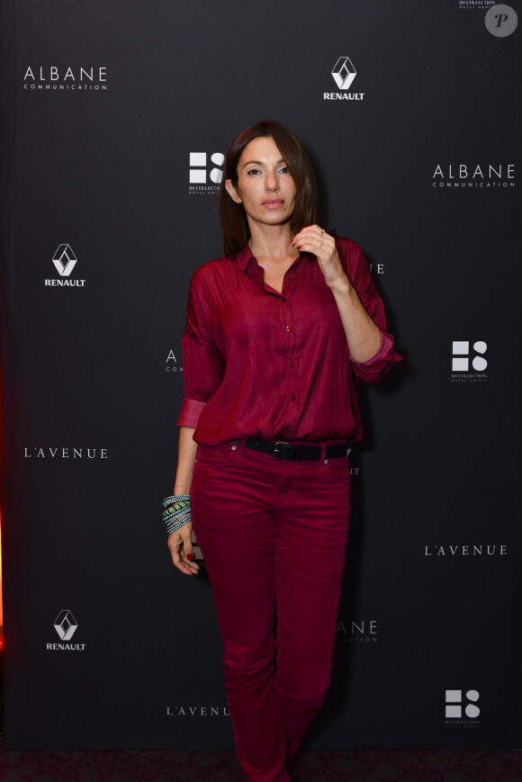 Aure Atika lors de la soirée AClub au restaurant L'Avenue, Paris, le 14 janvier 2016.