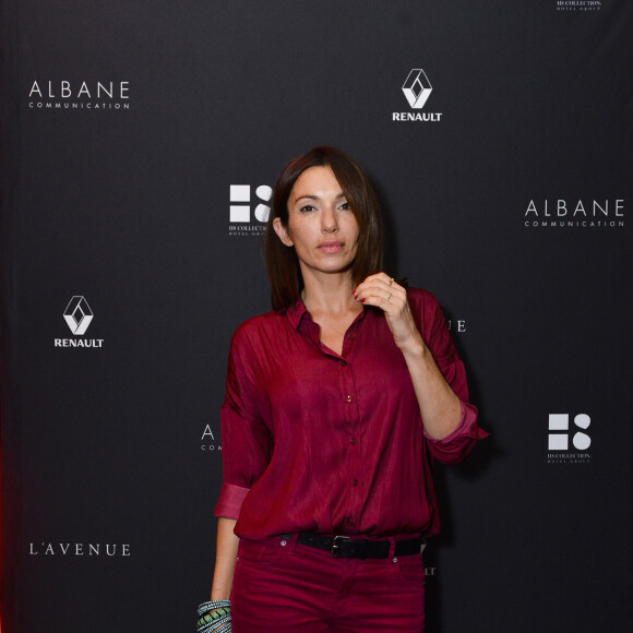 Aure Atika lors de la soirée AClub au restaurant L'Avenue, Paris, le 14 janvier 2016.