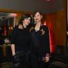 Marion Cotillard et Albane lors de la soirée AClub au restaurant L'Avenue, Paris, le 14 janvier 2016.
