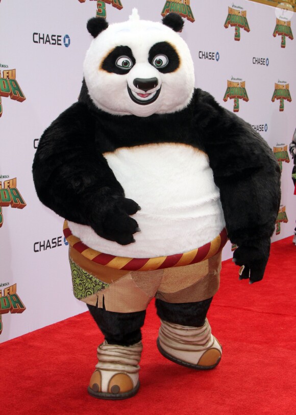 Po - Célébrités à la première de Kung Fu Panda 3 au théâtre "TCL Chinese" de Hollywood le 16 janvier 2016.