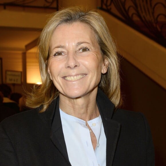 Claire Chazal - Concert caritatif "Hommage à Solenn" au bénéfice de la Maison de Solenn sous l'égide de la Fondation Hôpitaux de Paris - Hôpitaux de France au théâtre des Champs-Elysées à Paris, le 9 décembre 2015. © Guirec Coadic/Bestimage