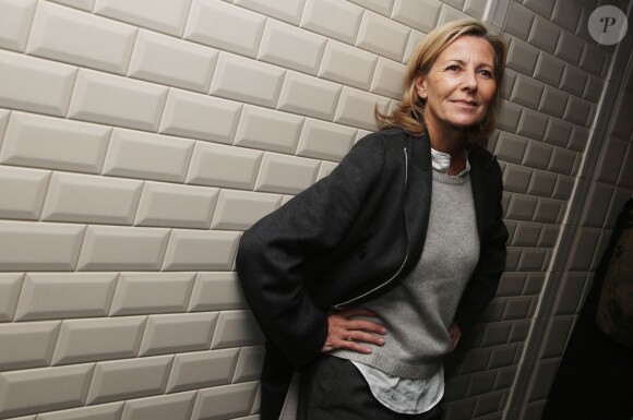 Claire Chazal - Soirée "ICCARRE" (Intermittents en Cycles Courts, les Anti Rétroviraux Restent Efficaces), la juste posologie dans les traitements du SIDA, à la maison Jean Paul Gaultier à Paris, le 23 novembre 2015. © Denis Guignebourg/Bestimage