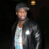 50 Cent - Arrivée des people à la projection du film "Cake" à New York, le 16 novembre 2014.