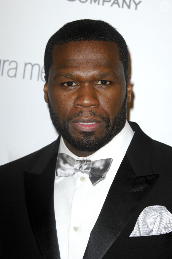 50 Cent (Curtis James Jackson III) - People à la soirée "Weinstein Netflix Globes Party 2015" à Beverly Hills. le 11 janvier 2015