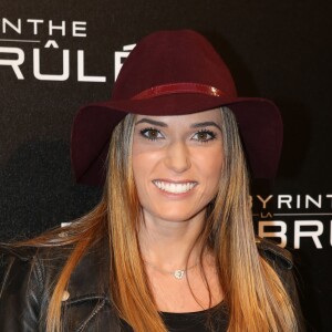 Capucine Anav - Avant-première du film "Le Labyrinthe : La Terre brûlée" au Grand Rex à Paris, le 29 septembre 2015.