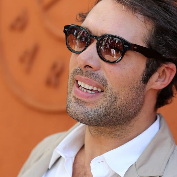 Nicolas Bedos, à Roland-Garros à Paris, le 6 juin 2015.