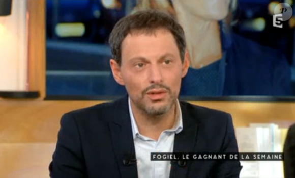 Marc-Olivier Fogiel, dans C à vous sur France 5, le vendredi 22 janvier 2016.