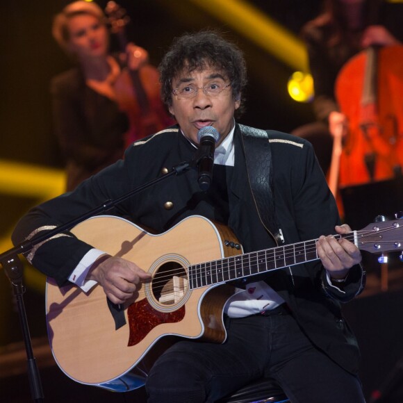 Exclusif - Laurent Voulzy - Enregistrement de l'émission "Le Grand Show, hommage à Michel Delpech" le 18 janvier 2016. L'émission a été diffusée sur France 2 le 23 janvier à 20h55. ©Cyril Moreau/Bestimage