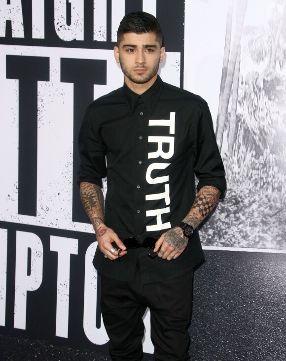Zayn Malik - Avant-première du film "N.W.A - Straight Outta Compton" à Los Angeles, le 10 août 2015.