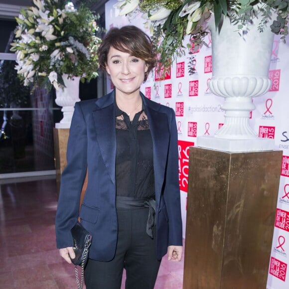 Daniela Lumbroso - Dîner de la mode 2016 pour le Sidaction au pavillon d'Armenonville à Paris, le 28 janvier 2016. © Olivier Borde/Bestimage