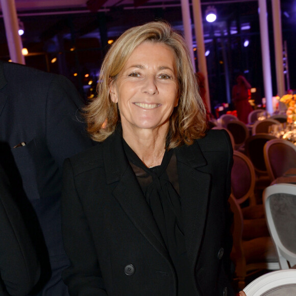 Claire Chazal - Dîner de la mode 2016 pour le Sidaction au pavillon d'Armenonville à Paris, le 28 janvier 2016. © Rachid Bellak/Bestimage