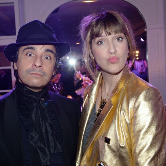 Ariel Wizman et Daphné Bürki  - Dîner de la mode 2016 pour le Sidaction au pavillon d'Armenonville à Paris, le 28 janvier 2016. © Rachid Bellak/Bestimage