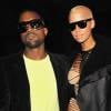Kanye West et Amber Rose à Paris, le 23 février 2010.