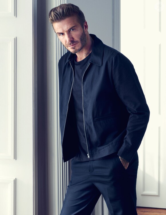 David Beckham choisit les pièces de la collection Modern Essentials Selected pour H&M. Printemps 2016.