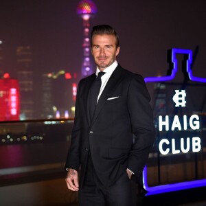 David Beckham à Shanghaï, le 14 janvier 2016.