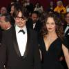 Johnny Depp et Vanessa Paradis aux Oscars 2008.