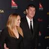 Mariah Carey et son compagnon James Packer - Célébrités arrivant à la soirée G'Day à Los Angeles le 28 janvier 2016. © CPA / BESTIMAGE