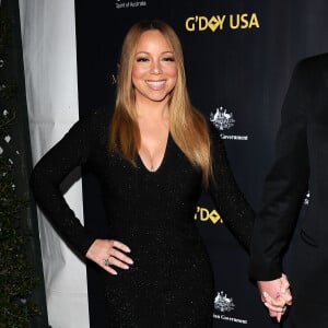 Mariah Carey lors du G Day gala à Los Angeles, le 28 janvier 2016