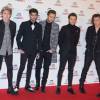 Le groupe One Direction (Niall Horan, Zayn Malik, Liam Payne, Louis Tomlinson, Harry Styles) - Soirée des "BBC Music Awards" à Londres, le 11 décembre 2014