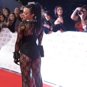 Stephanie Davis lors des National Television Awards à Londres, le 21 janvier 2015