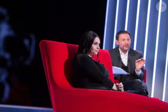 Exclusif - Enregistrement de l'émission "Le Divan" présentée par Marc-Olivier Fogiel avec Béatrice Dalle en invité, le 16 janvier 2016. © Cyril Moreau/Bestimage