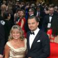 Leonardo DiCaprio et sa maman Irmelin à la cérémonie des Oscars à Los Angeles, le 2 mars 2014.
