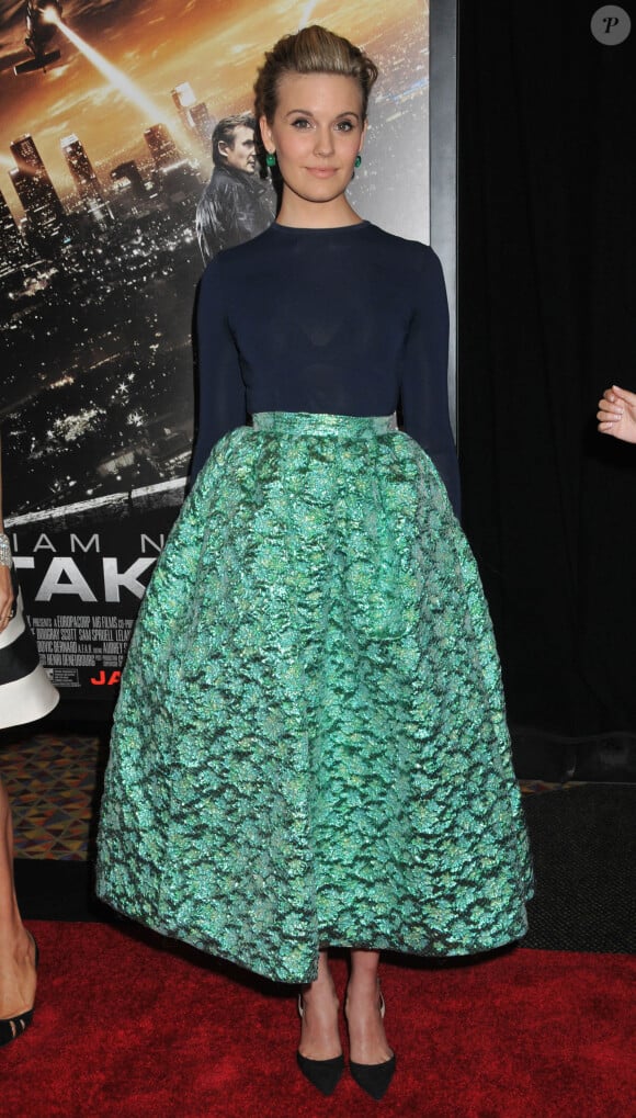 Maggie Grace - Première du film "Taken 3" à New York. Le 7 janvier 2015
