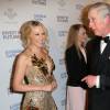 Kylie Minogue, le prince Charles, prince de Galles - Le prince Charles, prince de Galles assiste au dîner de gala "Prince's Trust Invest in Futures" à Londres le 4 février 2016.  Kylie Minogue and Prince Charles, Prince of Wales attend a pre-dinner reception for the Prince's Trust Invest in Futures Gala Dinner at The Old Billingsgate on February 4, 2016 in London, England. The dinner saw the financial community come together to raise vital funds for the youth charity which helps disadvantaged children turn their lives around04/02/2016 - Londres