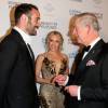 Kylie Minogue et son compagnon Joshua Sasse, le prince Charles, prince de Galles - Le prince Charles, prince de Galles assiste au dîner de gala "Prince's Trust Invest in Futures" à Londres le 4 février 2016.  Kylie Minogue and Prince Charles, Prince of Wales attend a pre-dinner reception for the Prince's Trust Invest in Futures Gala Dinner at The Old Billingsgate on February 4, 2016 in London, England. The dinner saw the financial community come together to raise vital funds for the youth charity which helps disadvantaged children turn their lives around04/02/2016 - Londres