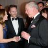 Geri Halliwell avec son mari Christian Horner et le prince Charles, prince de Galles - Le prince Charles, prince de Galles assiste au dîner de gala "Prince's Trust Invest in Futures" à Londres le 4 février 2016.  Kylie Minogue and Prince Charles, Prince of Wales attend a pre-dinner reception for the Prince's Trust Invest in Futures Gala Dinner at The Old Billingsgate on February 4, 2016 in London, England. The dinner saw the financial community come together to raise vital funds for the youth charity which helps disadvantaged children turn their lives around04/02/2016 - Londres