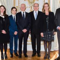 Serge Telle: Immense fierté à Monaco devant sa femme Guilaine Chenu et leur fils