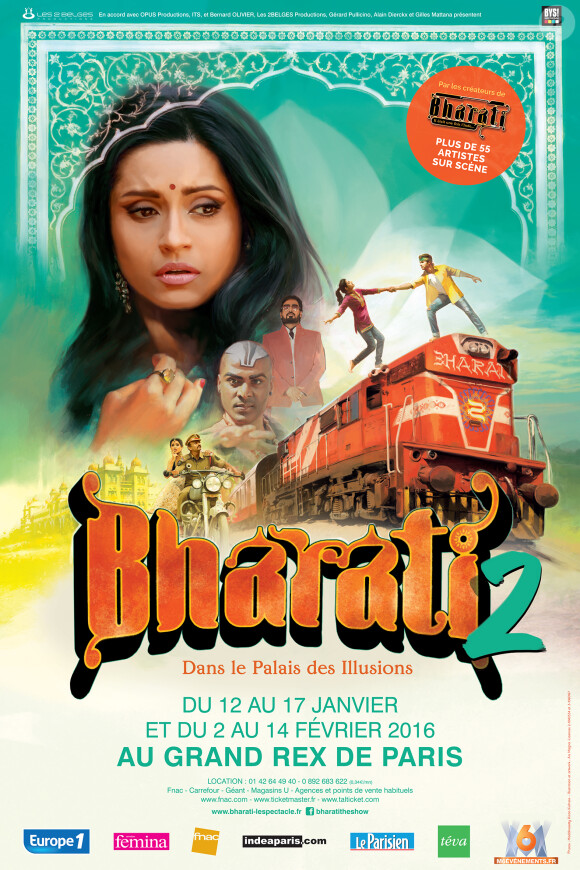 Affiche du spectacle Bharati 2 - Le Palais des illusions