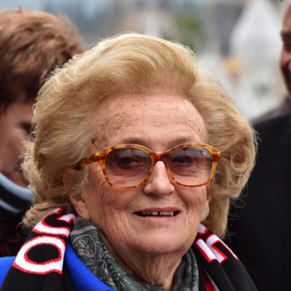 Bernadette Chirac, Conseillère générale de la Corrèze, participe à l'opération des Pièces Jaunes à Nice le 6 février 2016. © Bruno Bebert