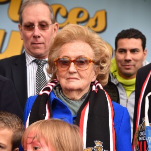 Bernadette Chirac, Conseillère générale de la Corrèze, participe à l'opération des Pièces Jaunes à Nice le 6 février 2016. © Bruno Bebert