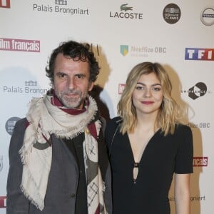 Eric Lartigau et Louane Emera - 23e cérémonie des Trophées du Film Français au palais Brongniart à Paris, le 2 février 2016.