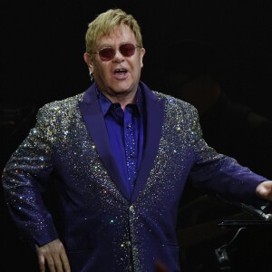 Elton John en concert à Sydney. Le 19 décembre 2015.