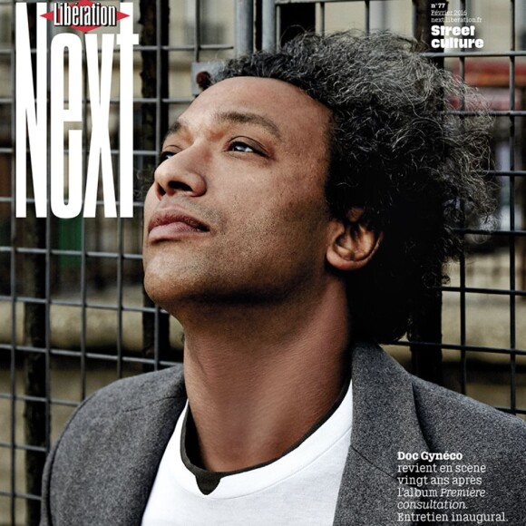 Doc Gynéco en couverture de "Next", le supplément de "Libération" en kiosques le 6 février 2016.