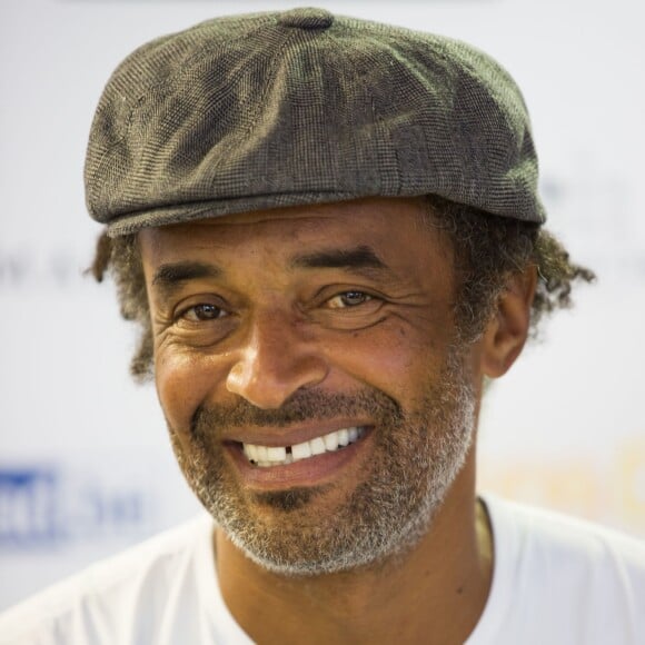 Yannick Noah lors de la sixième édition de l'Optima Open. Belgique, Knokke, 15 août, 2015.