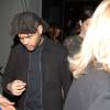 Bella Hadid et The Weeknd quittent le restaurant Craig's à West Hollywood. Le 5 février 2016.