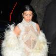 Kourtney Kardashian lors de son arrivée au Nigril Jamaican Restaurant de New York, le 11 février 2016