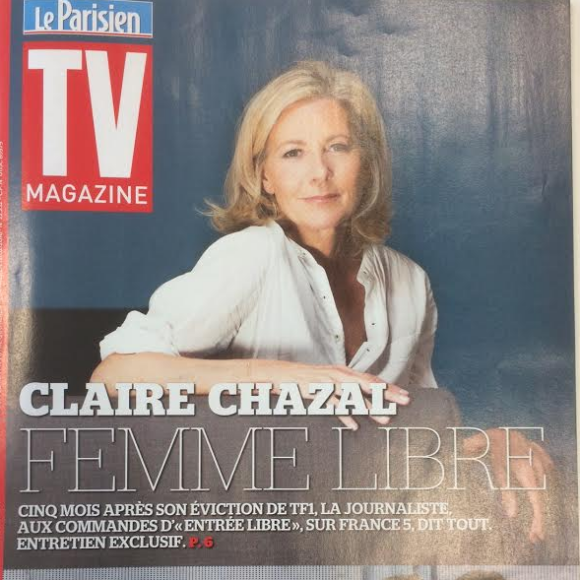 TV Magazine en kiosques le 12 février 2016.