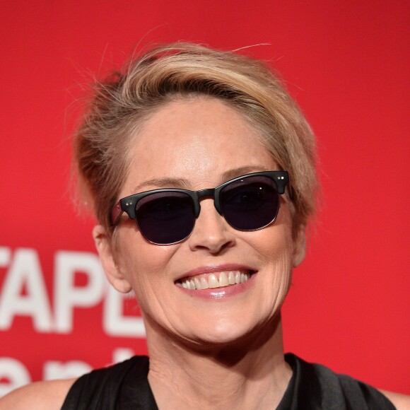 Sharon Stone lors de la soirée MusiCares Person of the Year honoring Lionel Richie au Los Angeles Convention Center le 13 février 2016.
