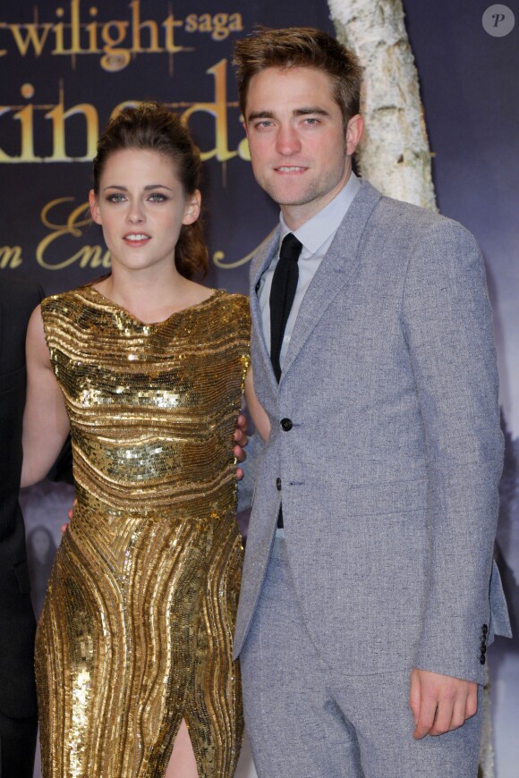 Kristen Stewart, Robert Pattinson - Avant-Premiere du film Twilight "Breaking Dawn 2" a Berlin, le 16 novembre 2012.