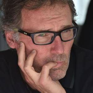 Exclusif - Laurent Blanc visite le centre EPHAD Hervieux de Poissy dans le cadre de l'opération "+ De Vie" à Poissy le 12 octobre 2015