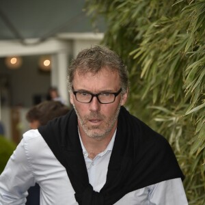 Laurent Blanc au Village Roland-Garros à Paris, France, le 28 mai 2015