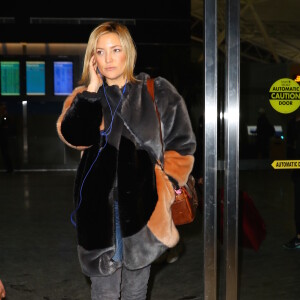 Kate Hudson à l'aéroport JFK à New York le 15 février 2016.15/02/2016 - New York