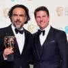 Alejandro Gonzalez Inarritu, Tom Cruise - Press Room lors de la 69e cérémonie des British Academy Film Awards (BAFTA) à Londres, le 14 février 2016.