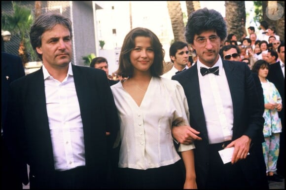 Andrzej Żuławski et Sophie Marceau à Cannes en 1985.