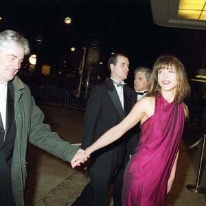 Andrzej Żuławski et Sophie Marceau aux César 1999.